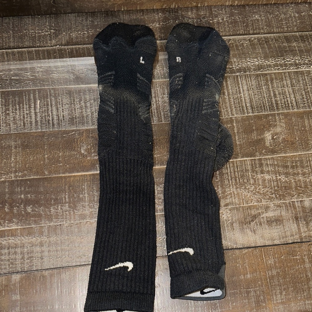 Nike Black Athletic Crew Socks